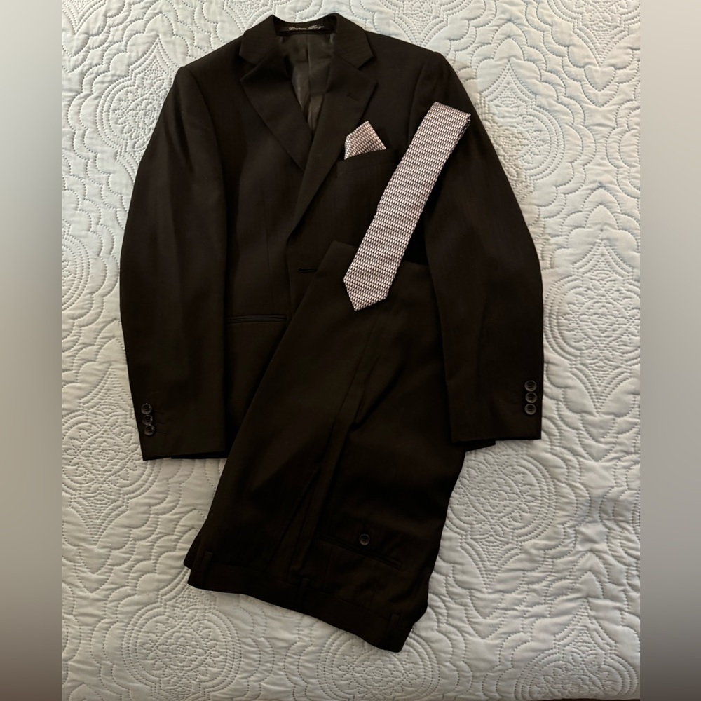 EUC Boys Black Suit
